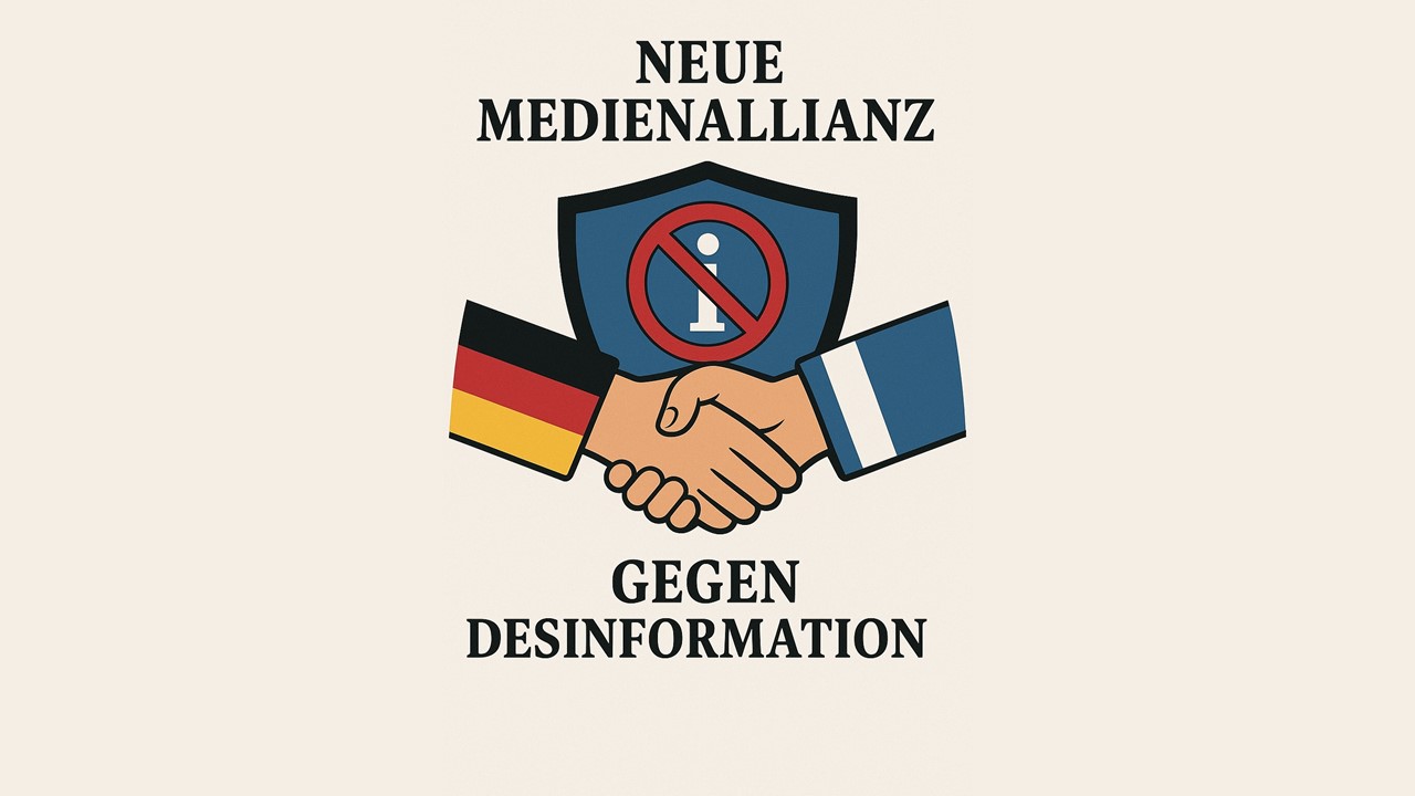 Neue deutsch-französische Medienallianz: Gemeinsam gegen Desinformation