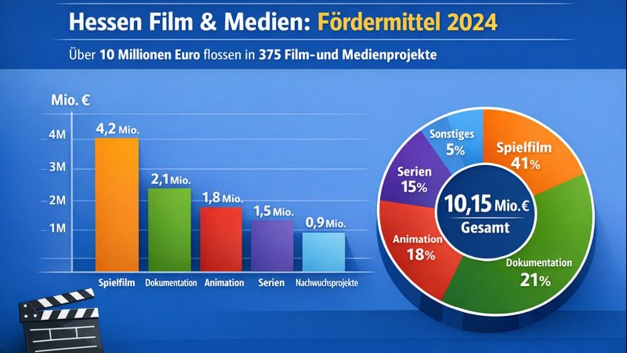 Hessen Film & Medien awards over 10 million euros in funding in 2024 Edit with Elementor